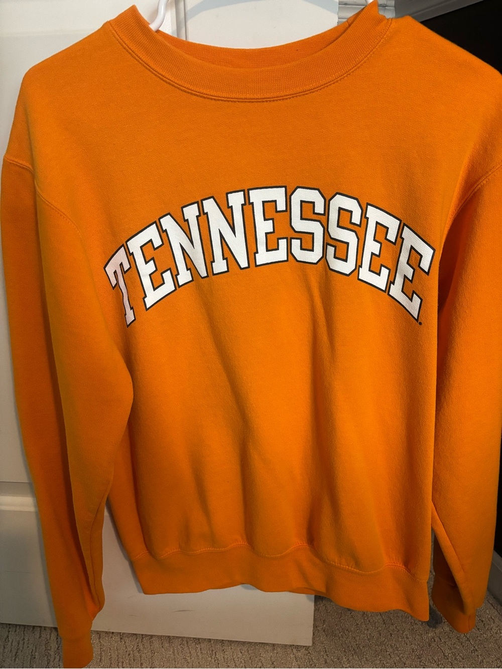 Champion Orange Tennessee Crewneck Sweatshirt
